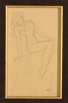 Rare Alberto Vargas Original 1946 Calendar Pin Up Drawings