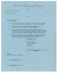  Muhammad Ali Signed Match Agreement
