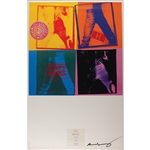 Andy Warhol Signed Print