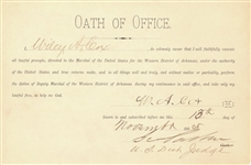 Judge Isaac Parker Hanging Judge Western Oath!