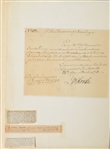 Richard Howell as 3rd Governor of New Jersey, pays James Kinsey his Salary as Chief Justice