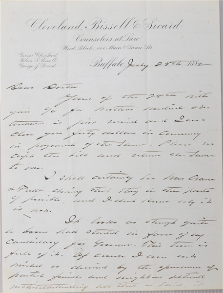 Grover Cleveland ALS