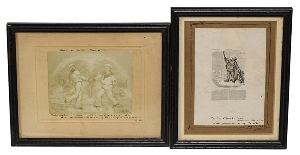 Thomas Nast Signed photos