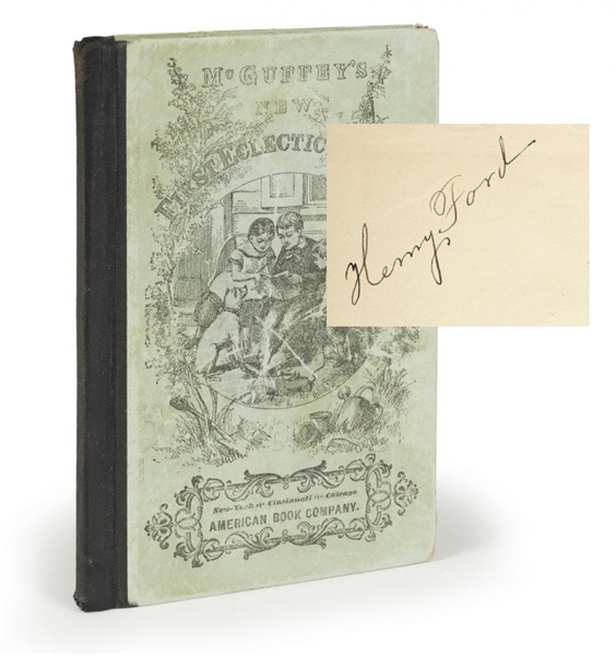 Henry Ford Signed book