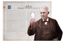 Edisons Original Patent for the Light Bulb and Archive of 37 Patents For the  Birth of the Incandescent Light! The Control of Light in Europe.