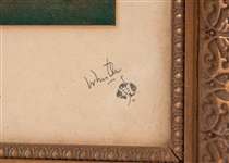 James McNeill Whistler Signed Print of Whistler's Mother