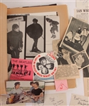 AUTOGRAPH SCRAPBOOK FROM BANDS OF THE 60S
