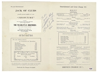 Muhammad Ali signed  "Cassius Clay"