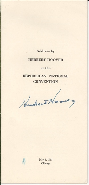 Herbert Hoover 