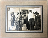 Babe Ruth Signed Photo of  His Last Birthday celebration in Miami Beach