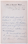 Charles Dickens handwritten and signed letter and envelope
