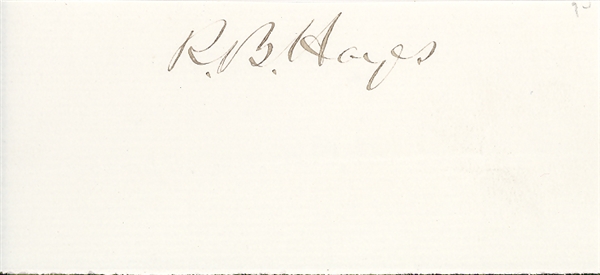 Rutherford B. Hayes