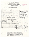Rare Colonial U.S. Mail to England