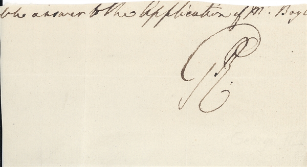 King George III