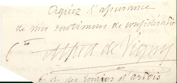 Alfred de Vigny