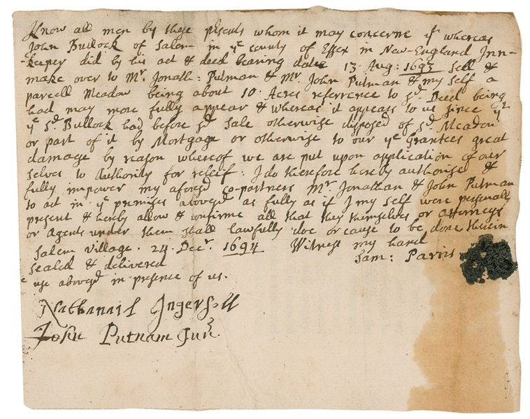 Salem Witch Trials