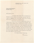Albert Einstein Letter about Hitlers Regime