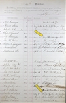 Cornelius Vanderbilt Signed 