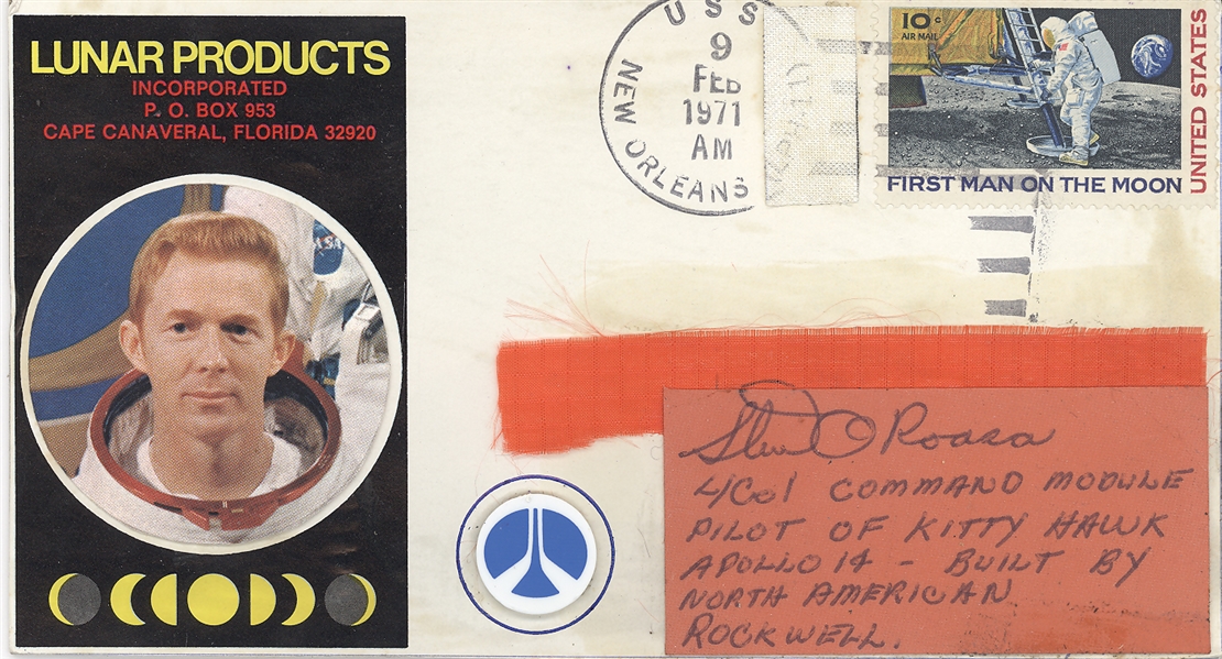 Stuart Roosa Postal Cover