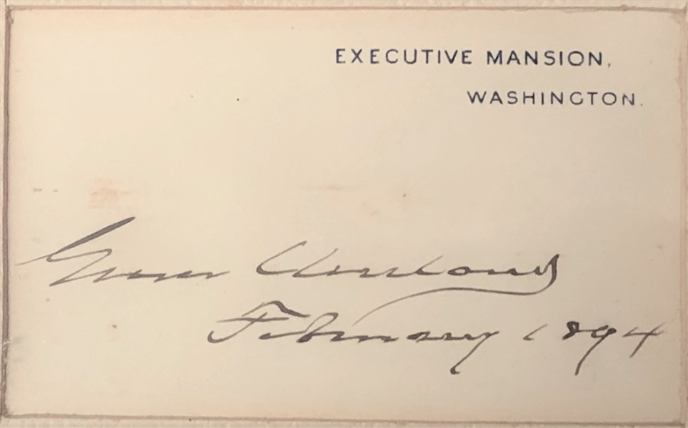 Grover Cleveland/ James Blaine