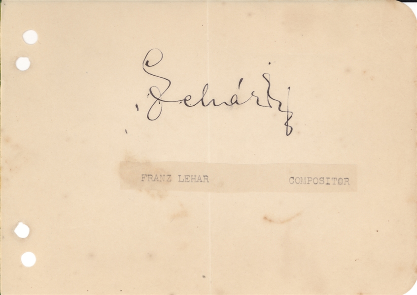Franz Lehár
