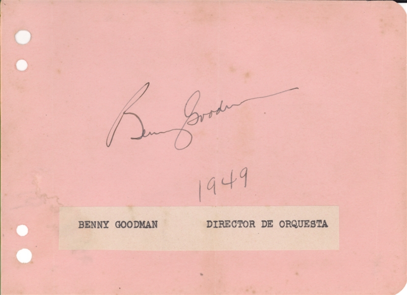 Benny Goodman, Cab Calloway "Hi-de-ho"  The Jazz greats