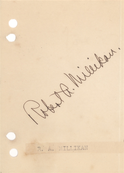 Robert Andrews Millikan