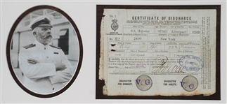 Rare Edward J. Smith DS ( Commander of the RMS Titanic)