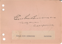 Edgar Rice Burroughs