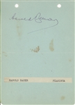 Harold Bauer, and Alfred Hertz 