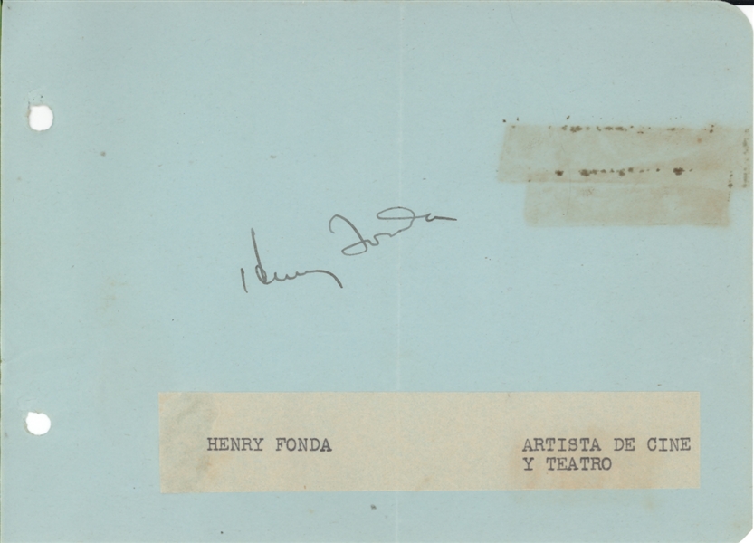 Henry Fonda,& Spencer Tracy Stars of  Film