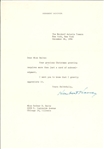 Herbert Hoover (31st President) Typed Letter Signed