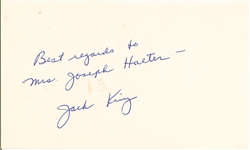 James E. Webb, Jack King, Paul Haney