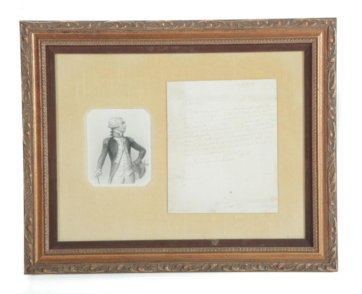 Lafayette arrangements to meet the King