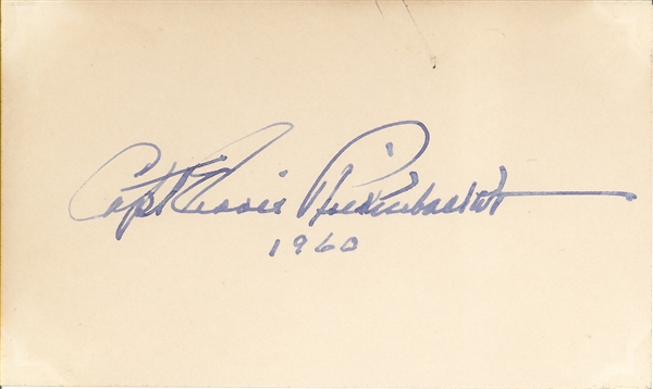Eddie Rickenbacker, Herbert B. Thatcher, Thomas S. Power, Jimmy Doolittle, R. H. Strauss