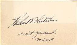 Eddie Rickenbacker, Herbert B. Thatcher, Thomas S. Power, Jimmy Doolittle, R. H. Strauss