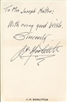 Eddie Rickenbacker, Herbert B. Thatcher, Thomas S. Power, Jimmy Doolittle, R. H. Strauss