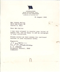 Eddie Rickenbacker, Herbert B. Thatcher, Thomas S. Power, Jimmy Doolittle, R. H. Strauss