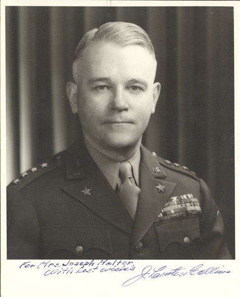Lawton Collins, Lucius Clay, Mark Clark, Omar Bradley 