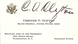 Creighton W. Abrams, Chester V. Clifton Jr., Howard McC Snyder, Ralph M. Osborne, William J. Sutton