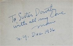 Man Ray Photographies (1935) signed to Sister