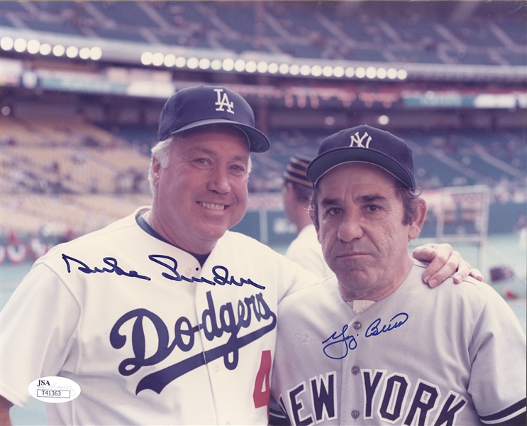 Duke Snider / Yogi Berra