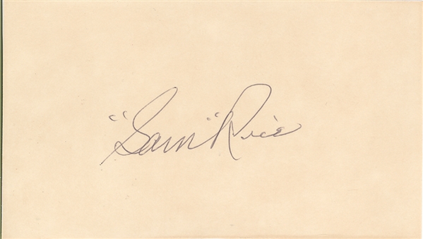 Senators Lot - Sam Rice, Rick Ferrell, Early Wynn