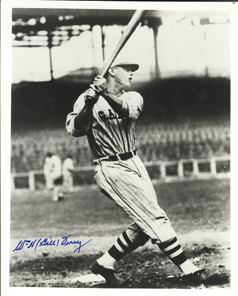 Giants Lot - Bill Terry, Hoyt Wilhelm, Johnny Mize, Willie McCovey