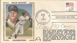 Giants Lot - Bill Terry, Hoyt Wilhelm, Johnny Mize, Willie McCovey
