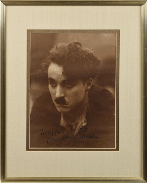 Rare  Oversized Chaplin as the Little Tramp