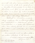 Historically Important Winfield Scott letter