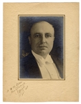 Louis BLERIOT Oversized signed photo