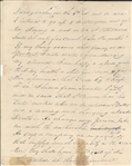 Sam Houston 1841 Republic Of Texas ALS