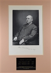 Grover Cleveland Signed Photo